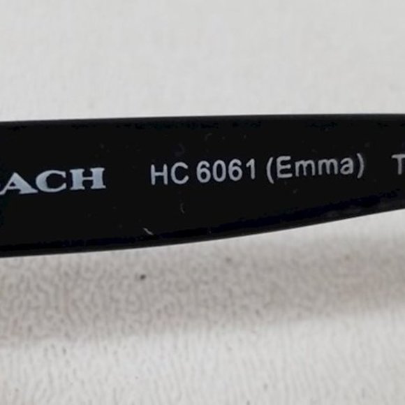 Coach Milky Blue & Black Emma Style Eyeglasses HC6 - Picture 4 of 7